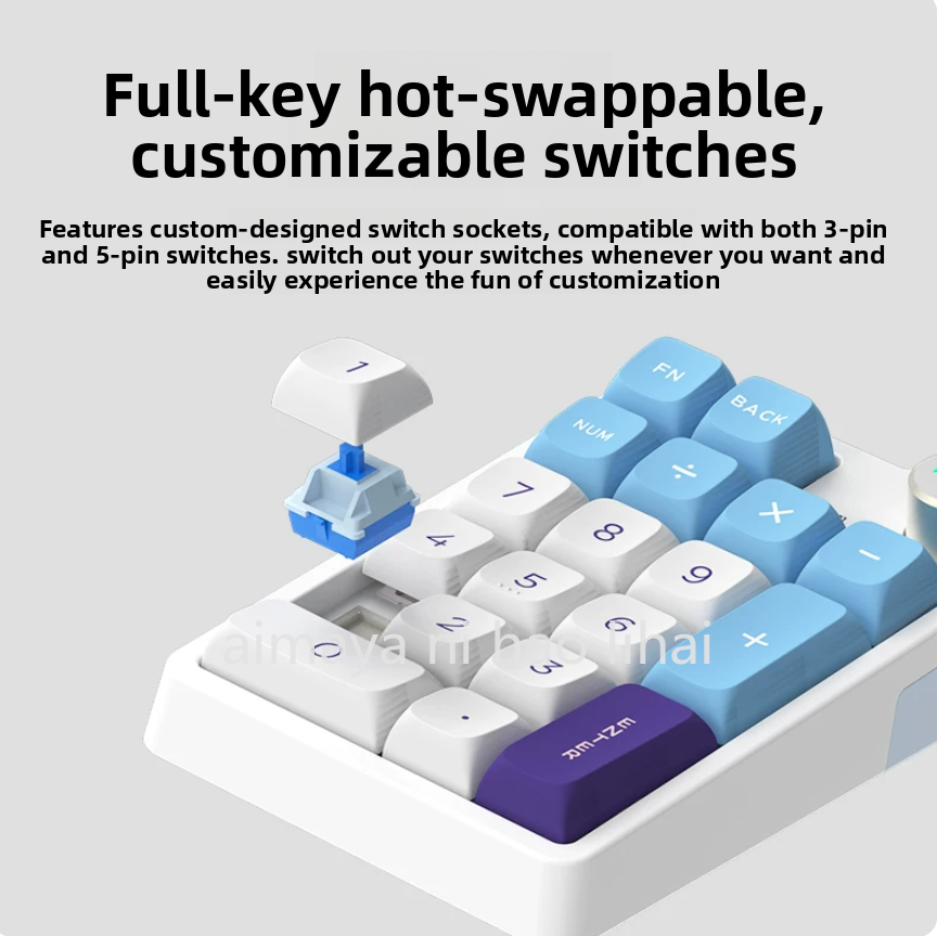 Gaming Keyboard Mini - Kzzi K20 미니 키패드 3가지 모드