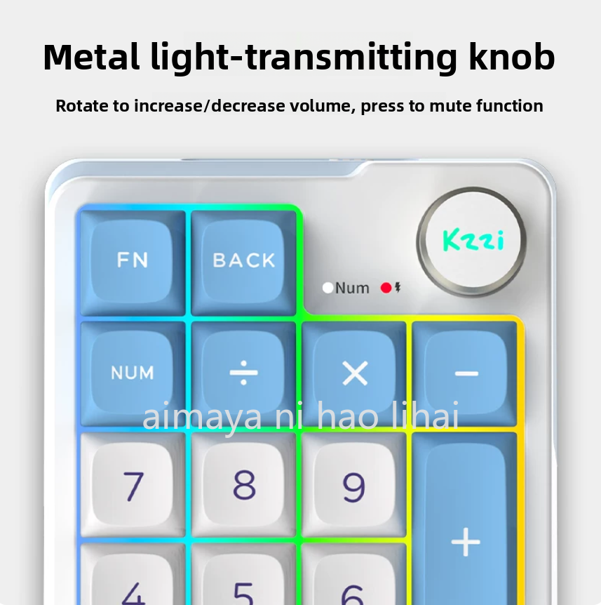 Kzzi K20 미니 키패드 3가지 모드 블루투스 무선 - Gaming Keyboard Mini 리뷰 및 가격
