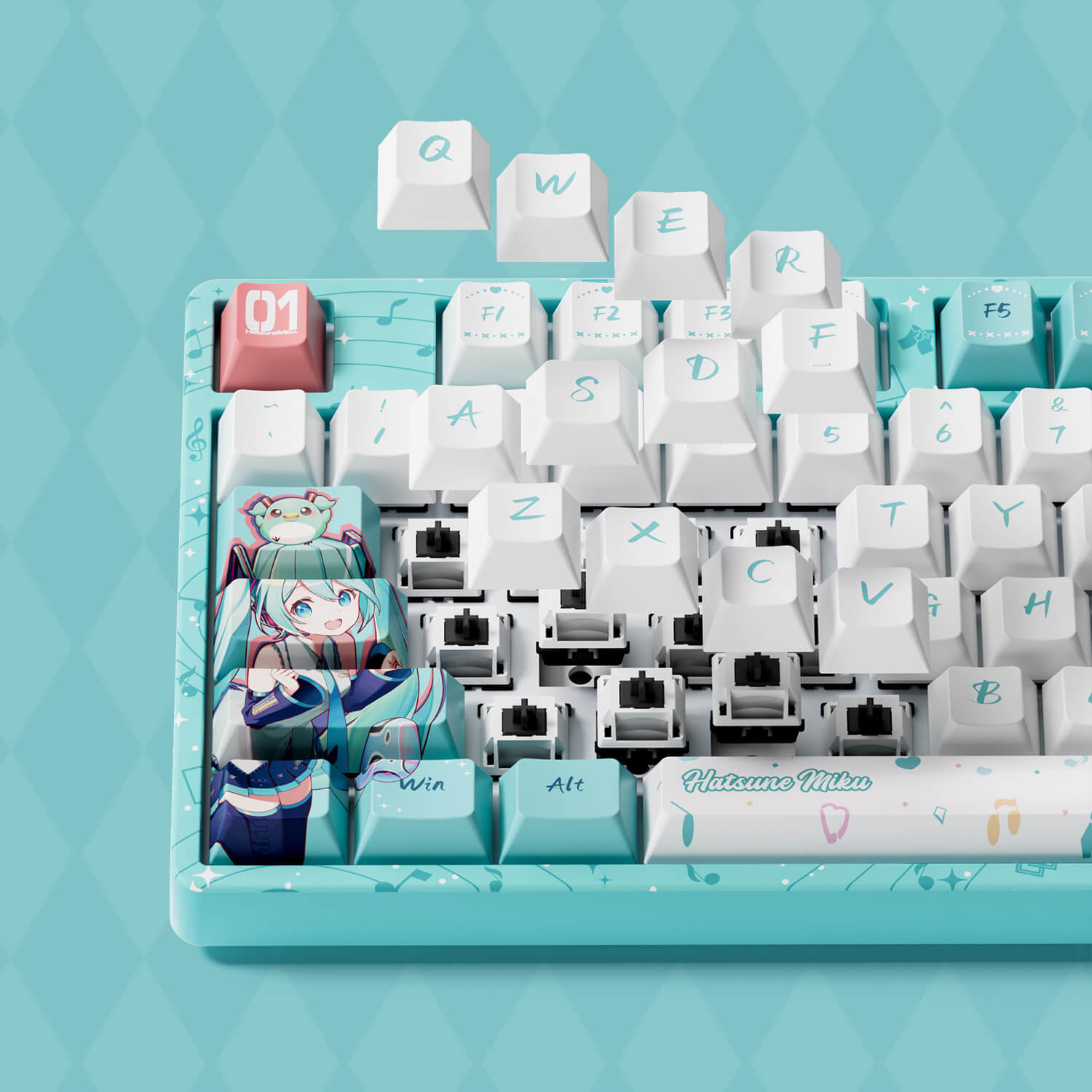 아코 5108B 플러스 무선 기계식 키보드, 하츠네 미 - Gaming Keyboard Hot Swappable 리뷰 및 가격